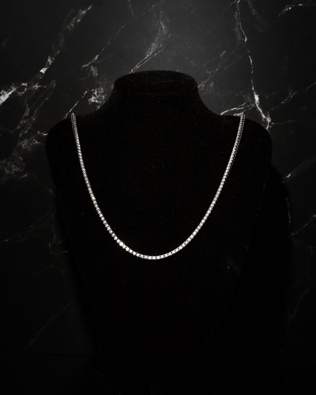 Collana Tennis Lumière