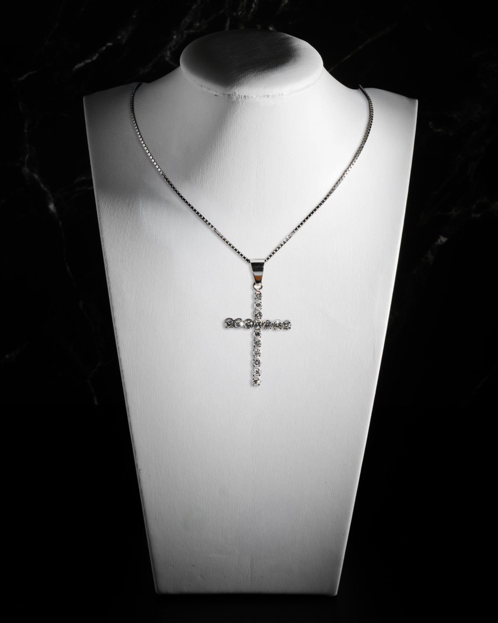 Collana Croce Crystal