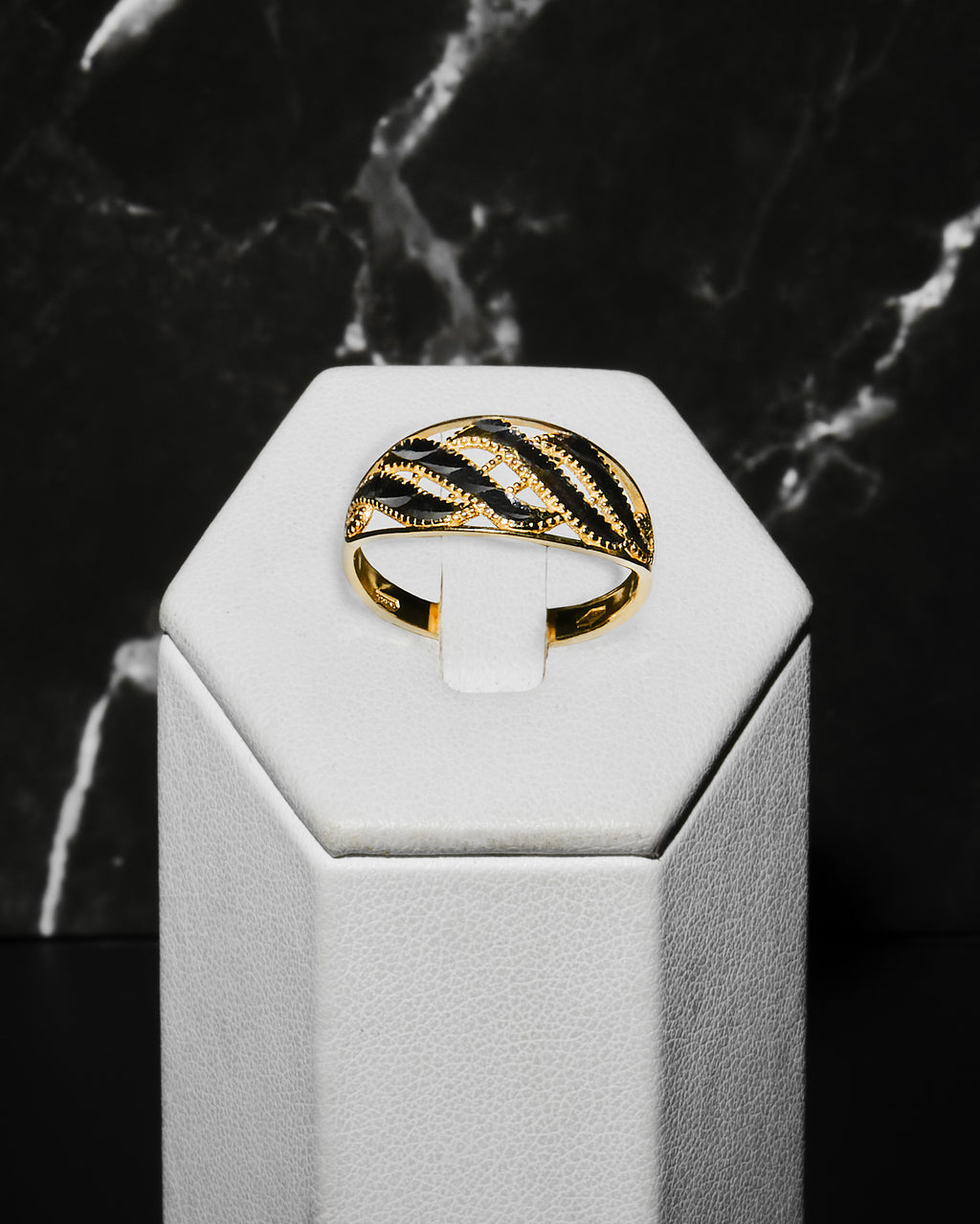 Anello Wave Gold Ring