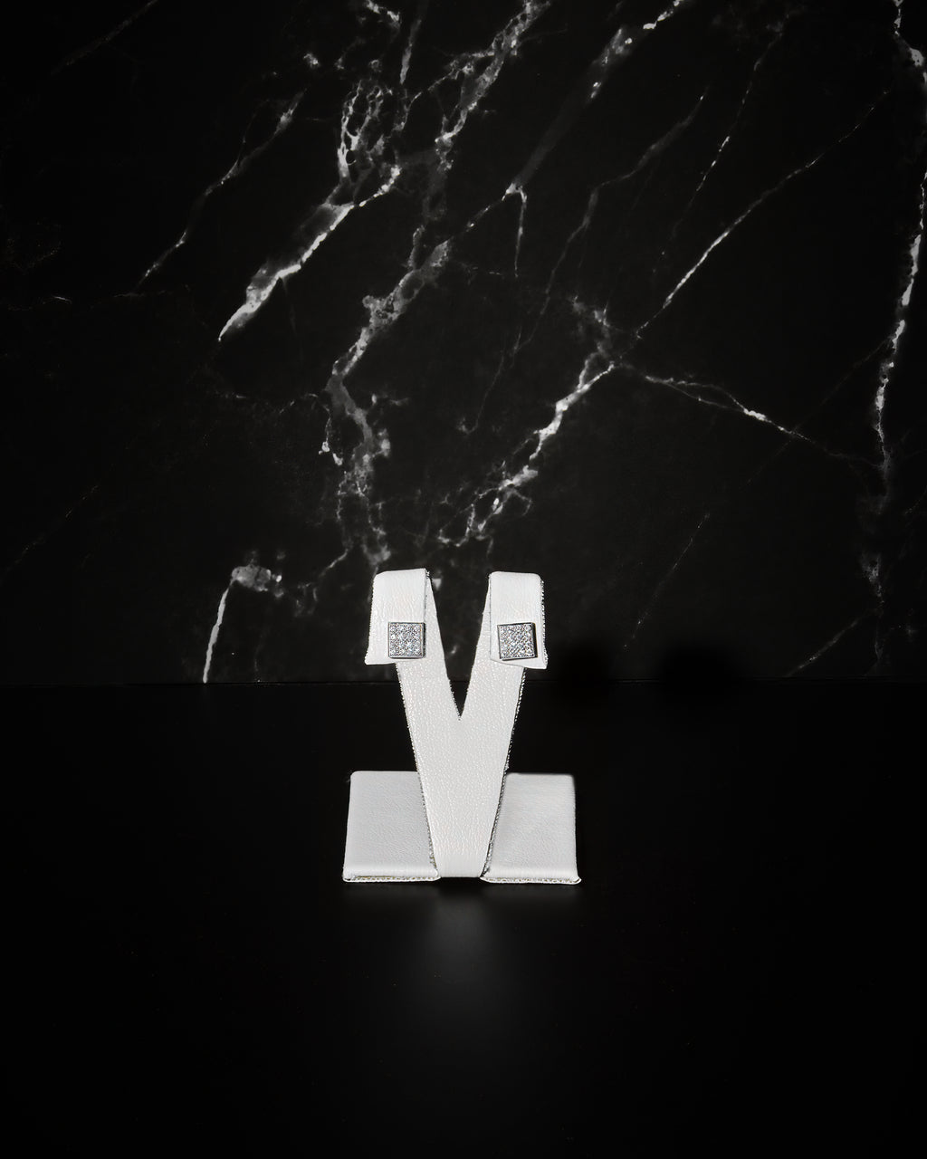 Orecchini Quadro Glitter