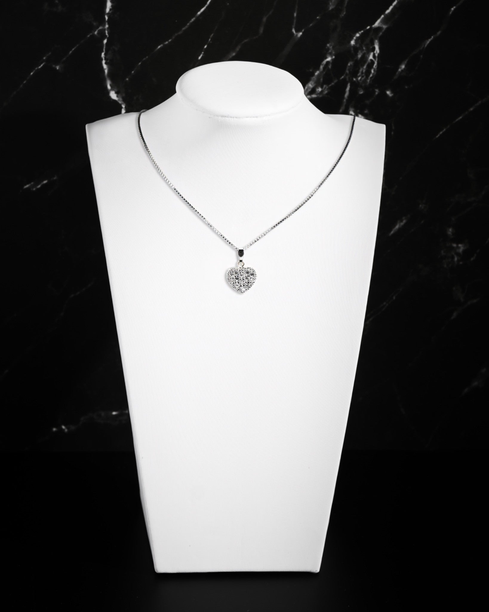 Collana Cuore Argento