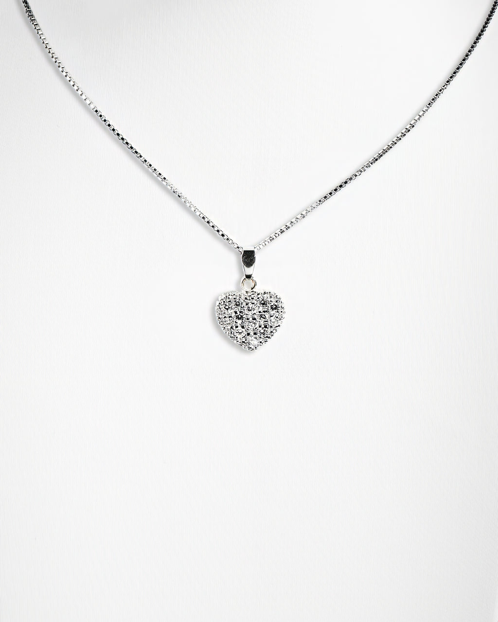 Collana Cuore Argento