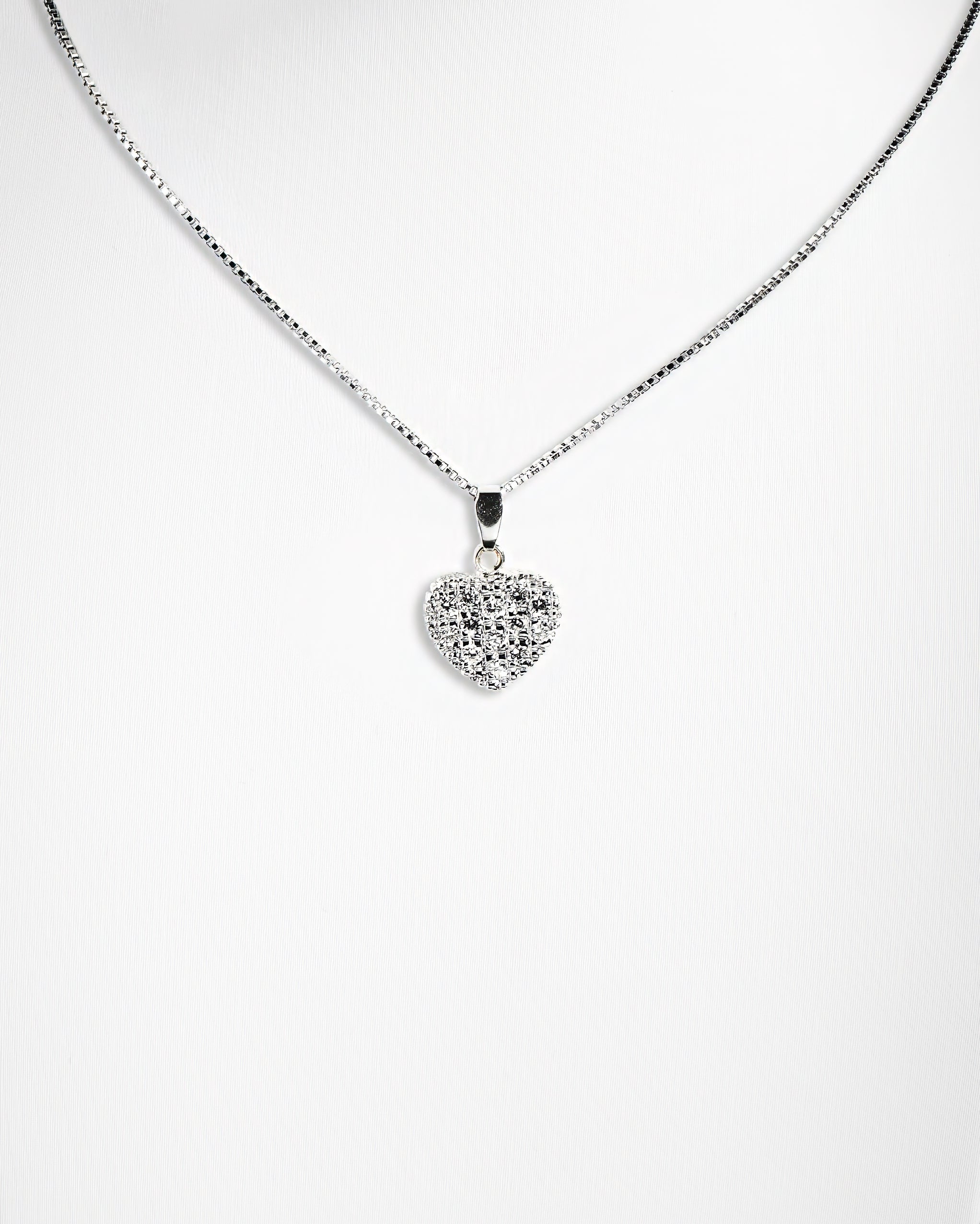 Collana Cuore Argento