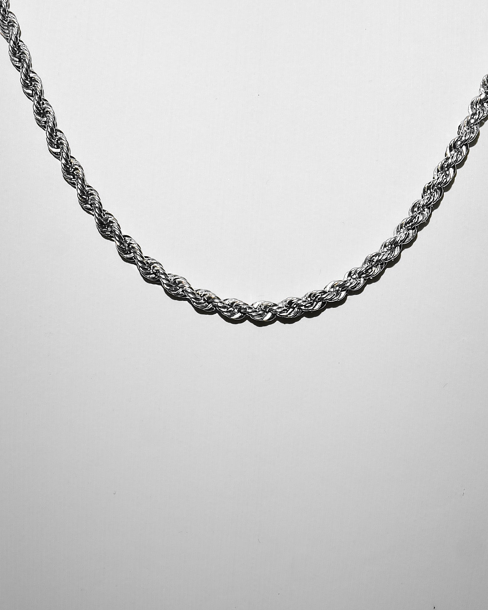 Collana Rope Silver Chain